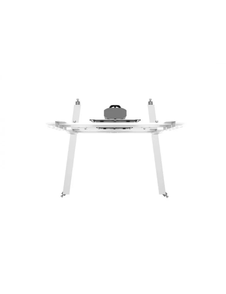 MULTIBRACKETS 2222 Mobiler Ständer Multibrackets Display Stand 180 Dual Vertical Silver - 2 Bildschirme 32 -55  VESA Max 700x4