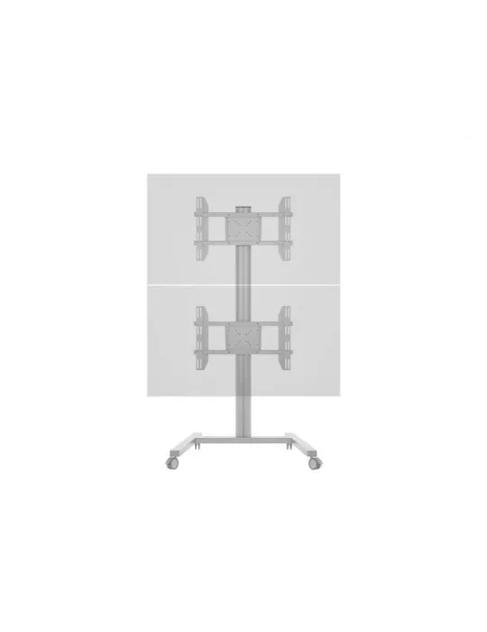 MULTIBRACKETS 2222 Multibrackets Display Stand 180 Dual Vertical Silver - 2 displays 32 -55  VESA Max 700x400 MULTIBRACKETS MU