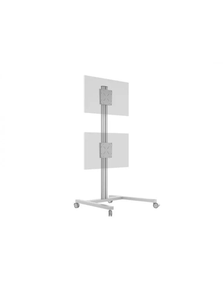 MULTIBRACKETS 2222 Soporte de pantalla Multibrackets 180 Dual Vertical Plata - 2 pantallas 32 -55  VESA Máx 700x400 MULTIBRACK