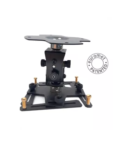 EUROMET 21900 Deckenhalterung Videoprojektor ARAKNO schwarz - Max. unterstütztes Gewicht 45 kg EUROMET EUR21900 | MusicGoodDea