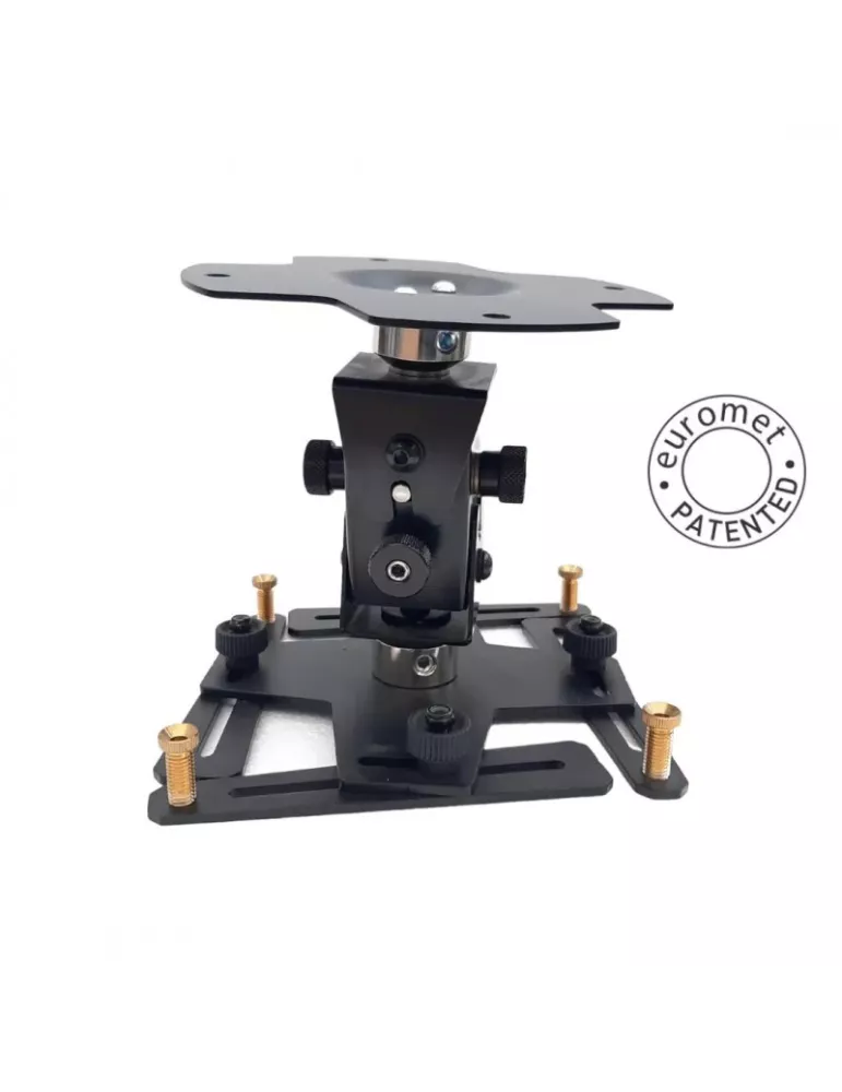 EUROMET 21900 ARAKNO soporte de techo negro para proyectores - Peso máximo 45 kg EUROMET EUR21900 | MusicGoodDeal
