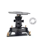 EUROMET 21900 ARAKNO projector ceiling mount black - Max. weight 45 kg EUROMET EUR21900 | MusicGoodDeal