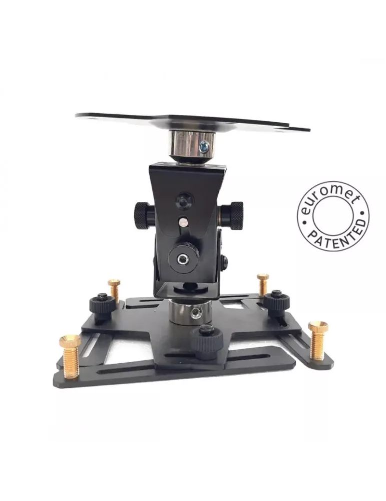 EUROMET 21900 Support plafond videoprojecteur  ARAKNO noir - Poids max supporté 45 kg