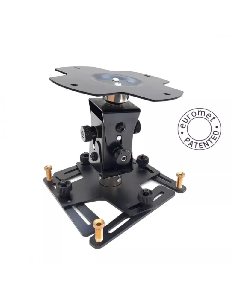 EUROMET 21900 Deckenhalterung Videoprojektor ARAKNO schwarz - Max. unterstütztes Gewicht 45 kg EUROMET EUR21900 | MusicGoodDea