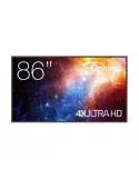 OPTOMA N3861K Moniteur 86''   4K UHD 450cd/m2 antireflet 25%