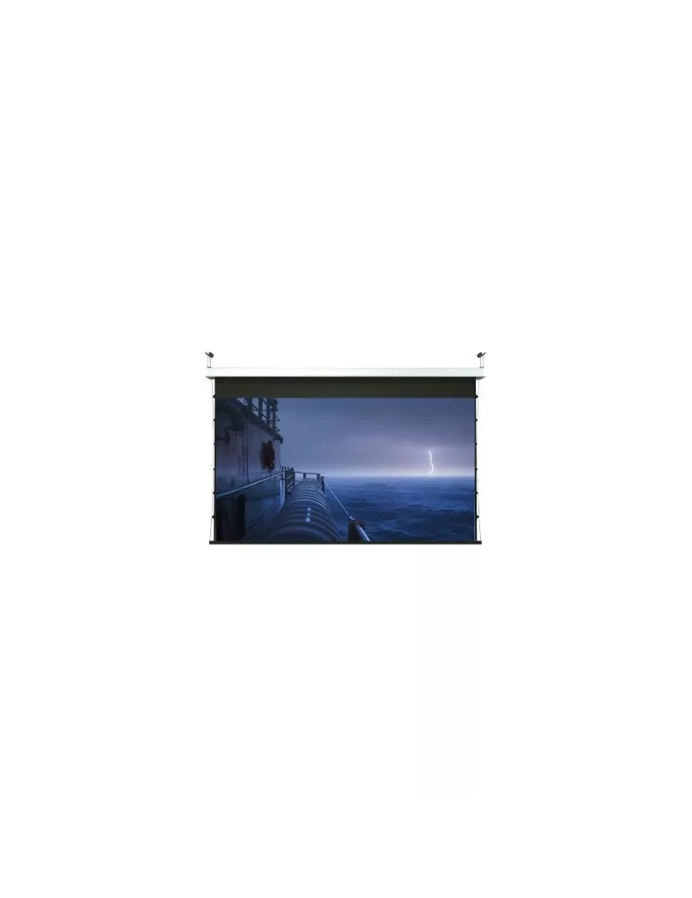 OSF B846951 Ecran motorisé  Big Super Inceeling 690x517 montage plafonnier avec bordures noires