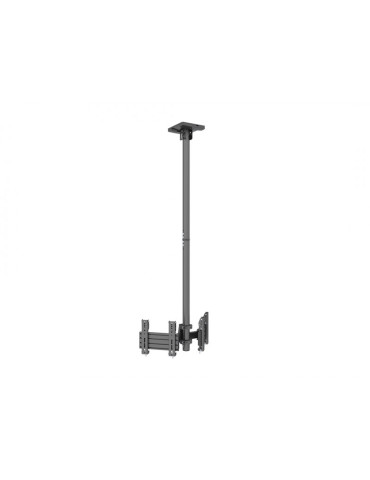 MULTIBRACKETS 2451 Support plafond 2 ecrans Multibrackets MBC2UPV 50 100 200 Ceiling Mount Pro - 32  43  VESA Max 200x200 MULT