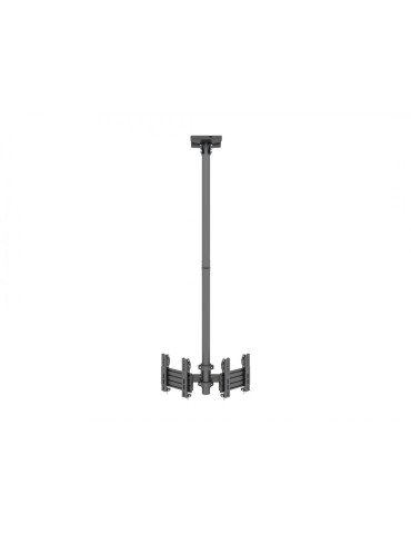 MULTIBRACKETS 2451 Support plafond 2 ecrans Multibrackets MBC2UPV 50 100 200 Ceiling Mount Pro - 32  43  VESA Max 200x200 MULT 2