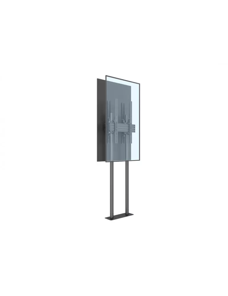 MULTIBRACKETS 8977 Floor stand Multibrackets Dual Pole Floormount Pro B2B - 2 screens 65 -90  VESA Max 400x600 MULTIBRACKETS M