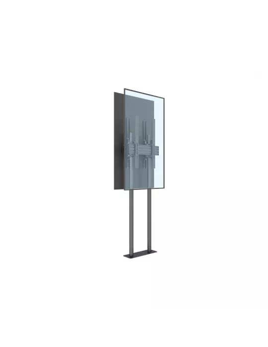 MULTIBRACKETS 8977 Support sol a fixer Multibrackets Dual Pole Floormount Pro B2B - 2 écrans 65"-90" VESA Max 400x600