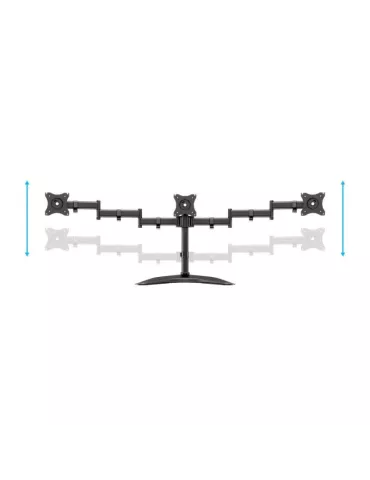MULTIBRACKETS 3392 Multibrackets Deskstand Basic Triple - 15  - 27  screen VESA Max 100x100 MULTIBRACKETS MUL3392 | MusicGoodD 2