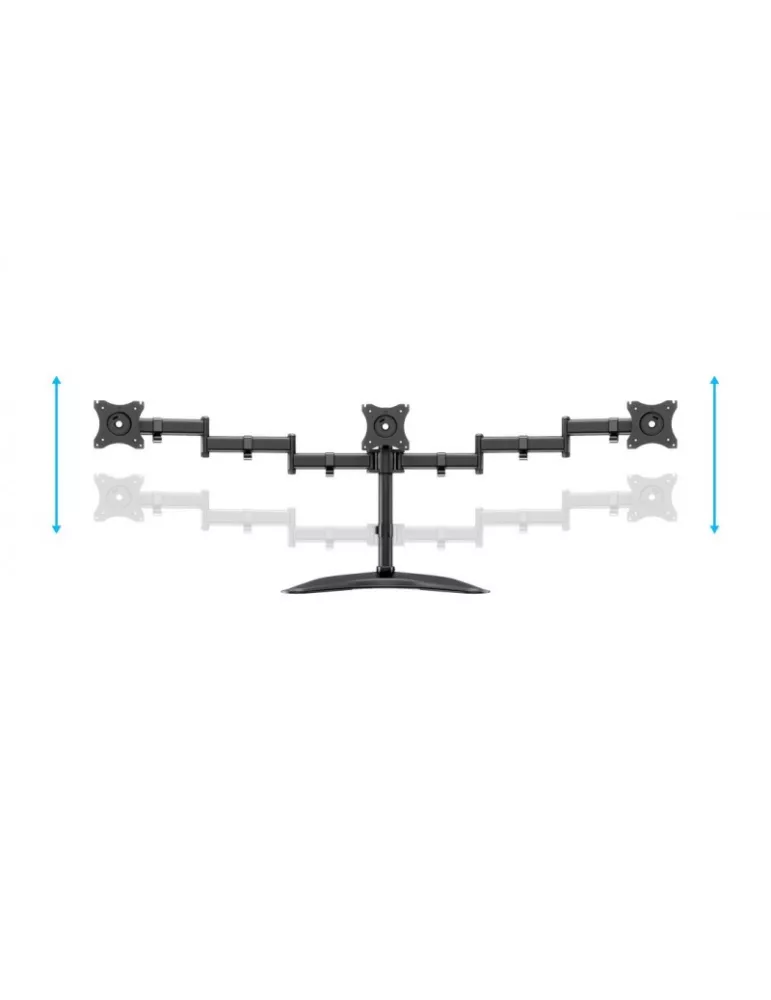 MULTIBRACKETS 3392 Multibrackets Deskstand Basic Triple - 15  - 27  screen VESA Max 100x100 MULTIBRACKETS MUL3392 | MusicGoodD