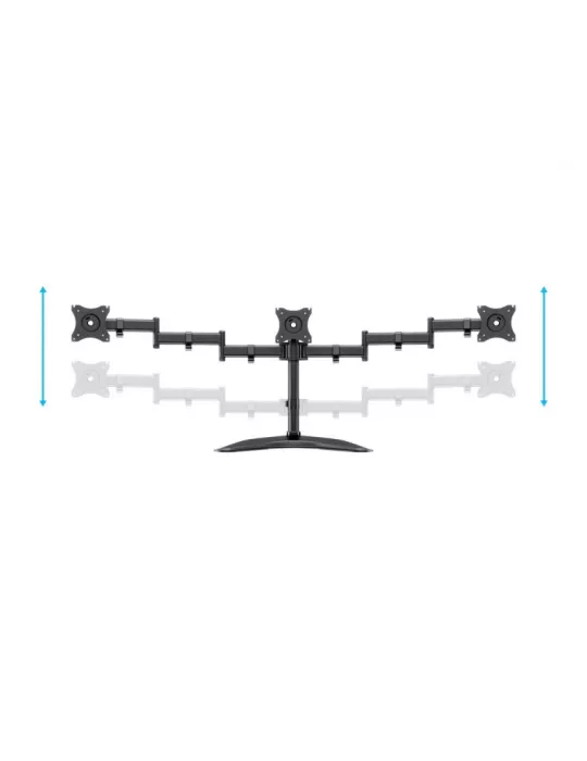 MULTIBRACKETS 3392 Multibrackets Deskstand Basic Triple - 15  - 27  screen VESA Max 100x100 MULTIBRACKETS MUL3392 | MusicGoodD