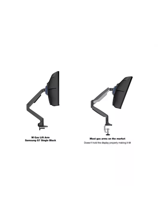 MULTIBRACKETS 3274 Support de table Multibrackets VESA Gas Lift Arm pour Samsung G7 32"