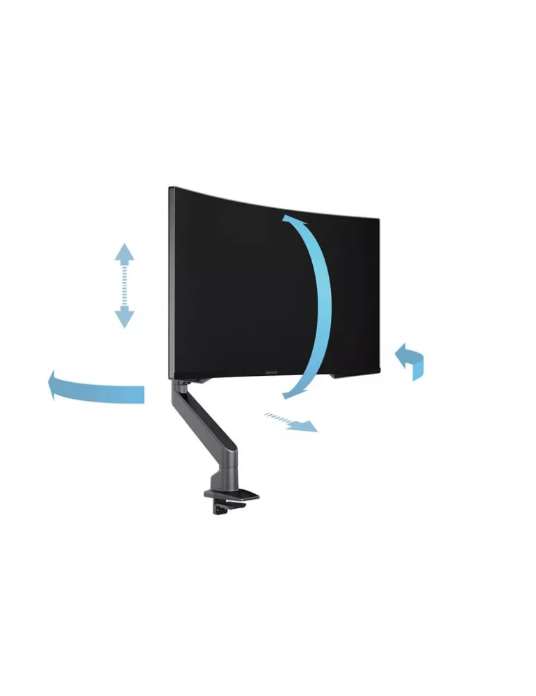 MULTIBRACKETS 3274 Multibrackets VESA Brazo elevador de gas para soporte de mesa Samsung G7 de 32 pulgadas MULTIBRACKETS MUL32