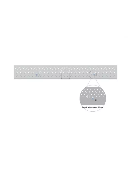 MULTIBRACKETS 1119 Caisson Multibrackets Enclosure Wall Small White - écran 43" VESA Max 300x200