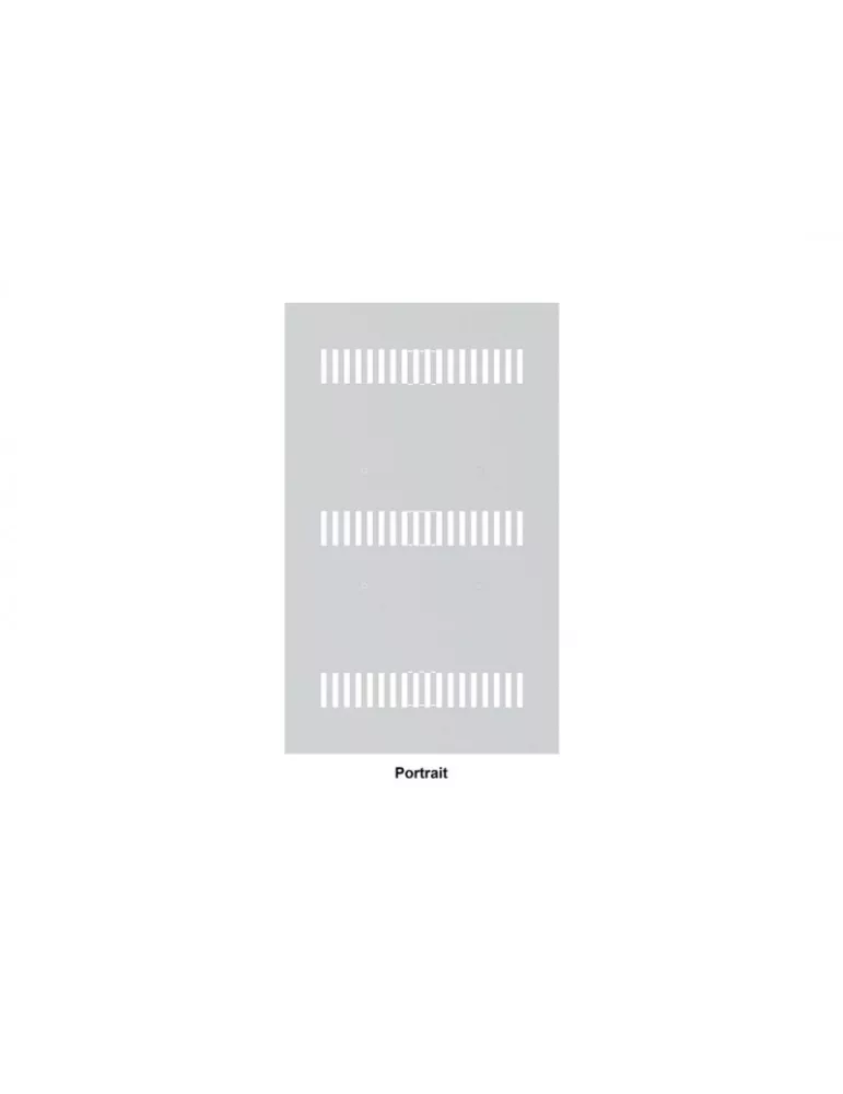 MULTIBRACKETS 1096 Plaque arrière caisson Multibrackets Enclosure 32  Back Plate Small Blanco MULTIBRACKETS MUL1096 | MusicGoo