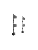 MULTIBRACKETS 2734 Drehbare Tischhalterung Multibrackets VESA Desktopmount Quad Vertical Desk Clamp - 4 Bildschirme von 24  -