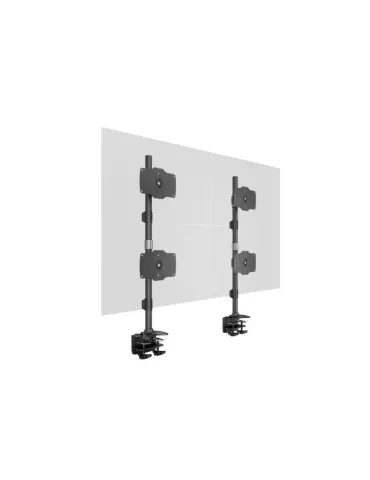 MULTIBRACKETS 2734 Support de table rotatif Multibrackets VESA Desktopmount Quad Vertical Desk Clamp - 4 écrans de 24" - 32" VE 2