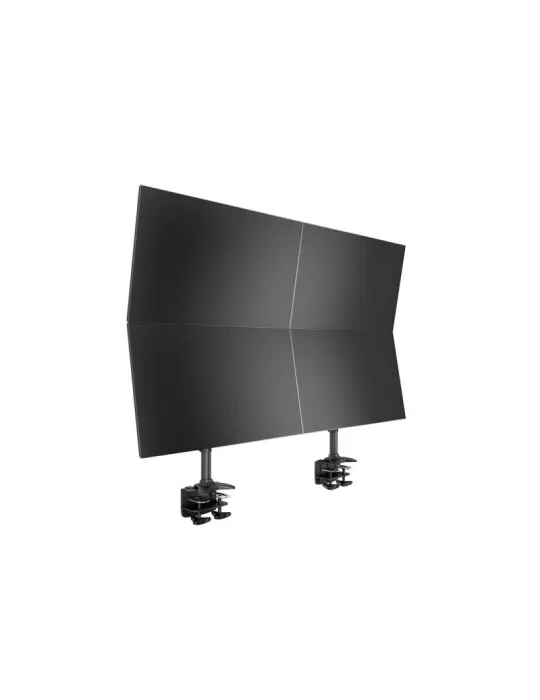 MULTIBRACKETS 2734 Support de table rotatif Multibrackets VESA Desktopmount Quad Vertical Desk Clamp - 4 écrans de 24" - 32" VE