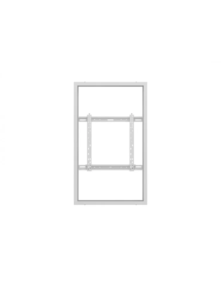 MULTIBRACKETS 1157 Caisson Multibrackets Enclosure Wall Medium White - écran 49" VESA Max 600 x 400