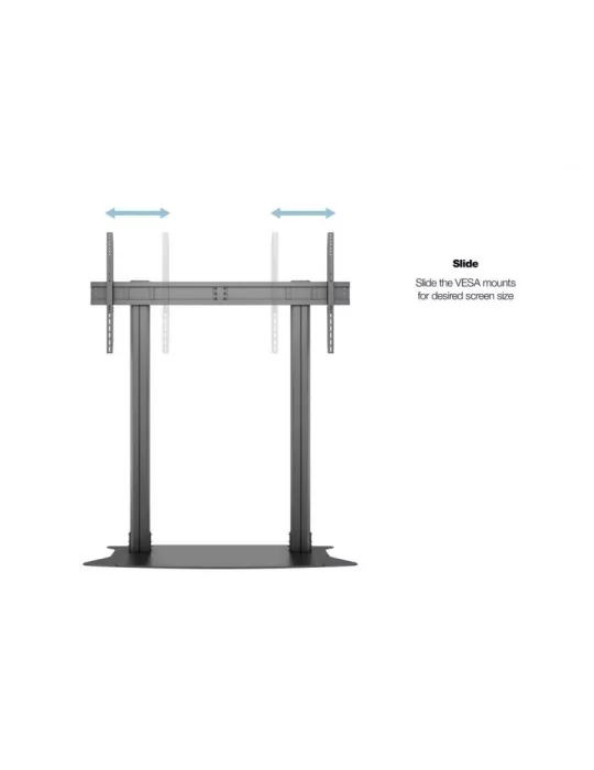 MULTIBRACKETS 3422 Support sol kit extension inclus Multibrackets Public Display Stand 210 Dual PillarFloorbase - écran 70"-110