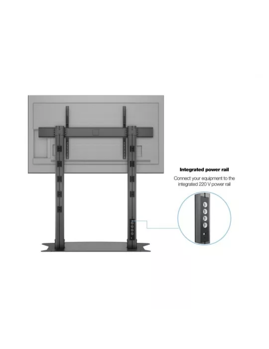 MULTIBRACKETS 3422 Kit de soporte sol extensión incl Multibrackets Public Display Stand 210 Dual PillarFloorbase - écran 70 -1