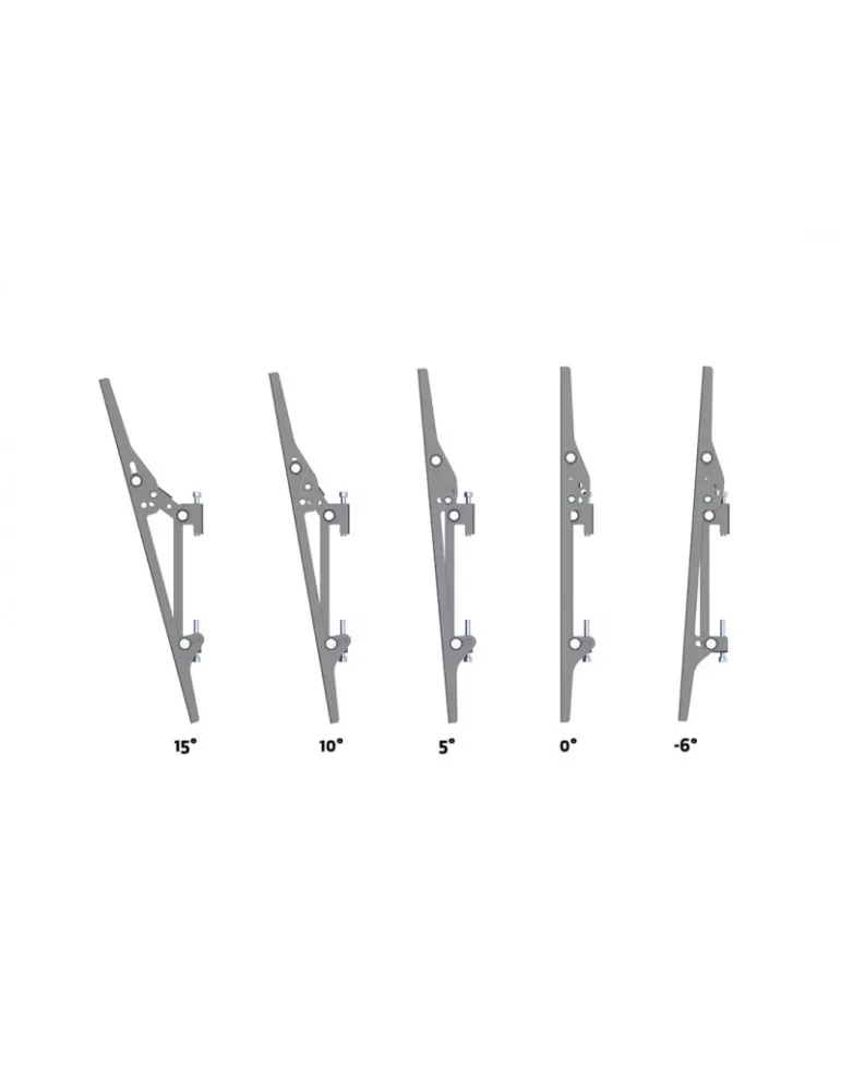 MULTIBRACKETS 8638 Support plafond Multibrackets Ceiling Mount Pro MBC1U Blanc - écran 32"-65" VESA Max 400x400