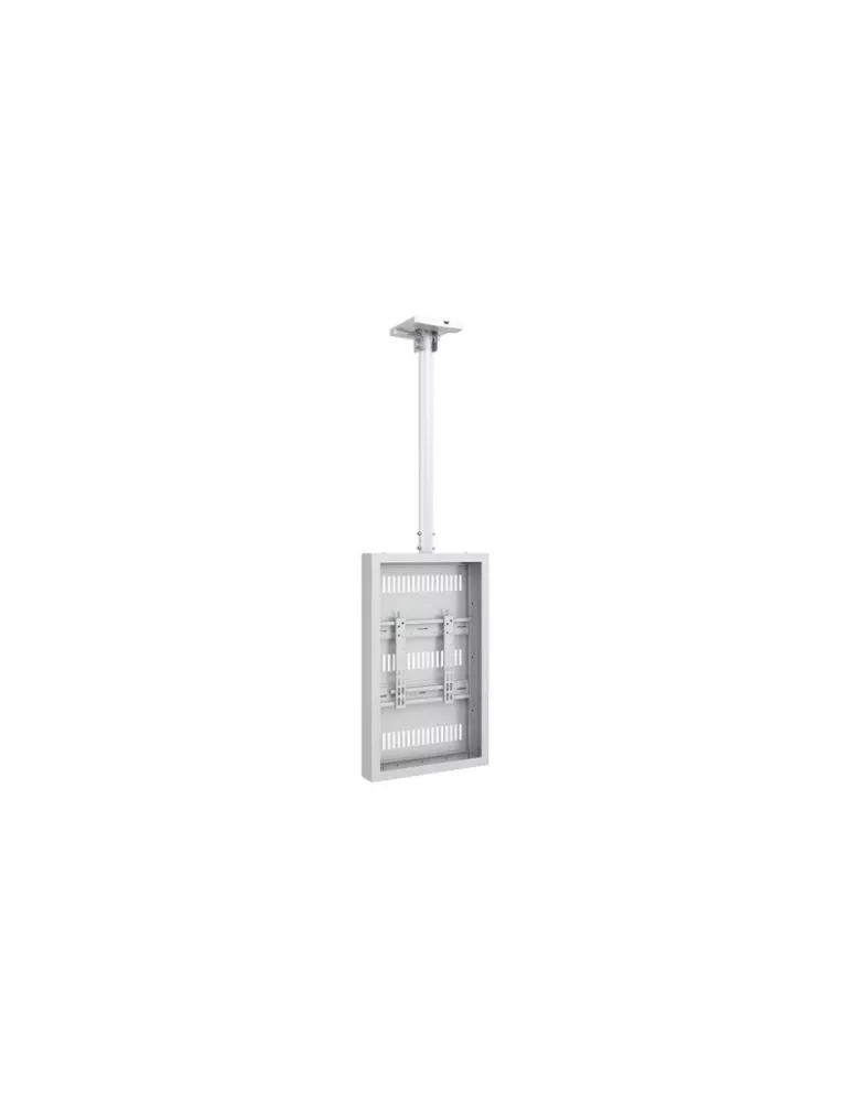 MULTIBRACKETS 5025 Caisson avec support plafond Multibrackets Enclosure 32  Ceiling Small White MULTIBRACKETS MUL5025 | MusicG