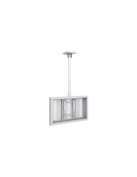 MULTIBRACKETS 5025 Caisson avec support plafond Multibrackets Enclosure 32  Ceiling Small White MULTIBRACKETS MUL5025 | MusicG