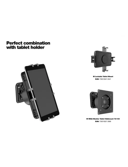 MULTIBRACKETS 2666 Multibrackets VESA 100x100 Soporte de pared para monitor tablet REF  MULTIBRACKETS MUL2666 | MusicGoodDeal