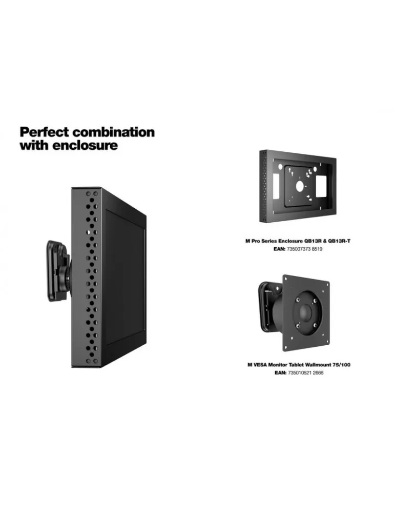 MULTIBRACKETS 2666 Multibrackets VESA 100x100 Monitor Tablet Wallmount REF  MULTIBRACKETS MUL2666 | MusicGoodDeal