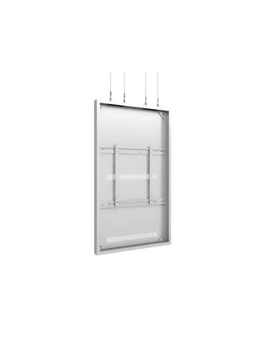 MULTIBRACKETS 3748 Caisson avec Elingues Multibrackets Enclosure 75  Wire Medium White - écran 75  VESA Max 600x400 MULTIBRACK 2