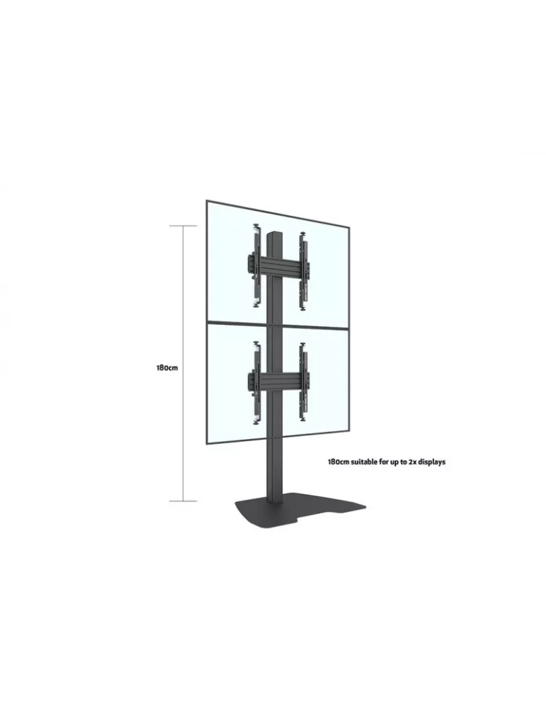 MULTIBRACKETS 4103 Support sol ajustable Multibrackets MBFSC1U 180 Floorstand Column Pro - écran 40"-75" VESA Max 400x400