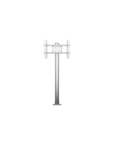 MULTIBRACKETS 2395 Bodenständer zum Befestigen Multibrackets Display Stand 180 Single SIlver - Bildschirm 24 -65  VESA Max 700 2