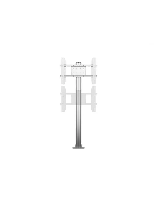 MULTIBRACKETS 2395 Soporte sol a fixer Multibrackets Display Stand 180 Single SIlver - écran 24 -65  VESA Max 700x400 MULTIBRA