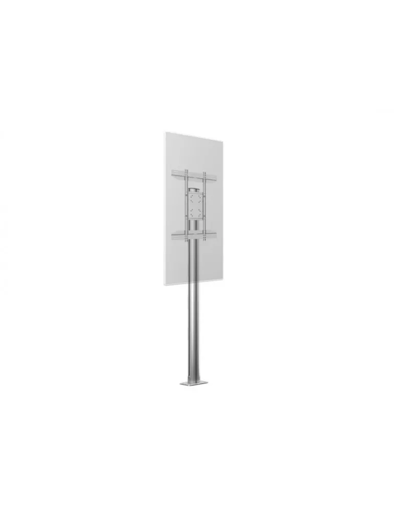 MULTIBRACKETS 2395 Support sol a fixer Multibrackets Display Stand 180 Single SIlver - écran 24 -65  VESA Max 700x400 MULTIBRA