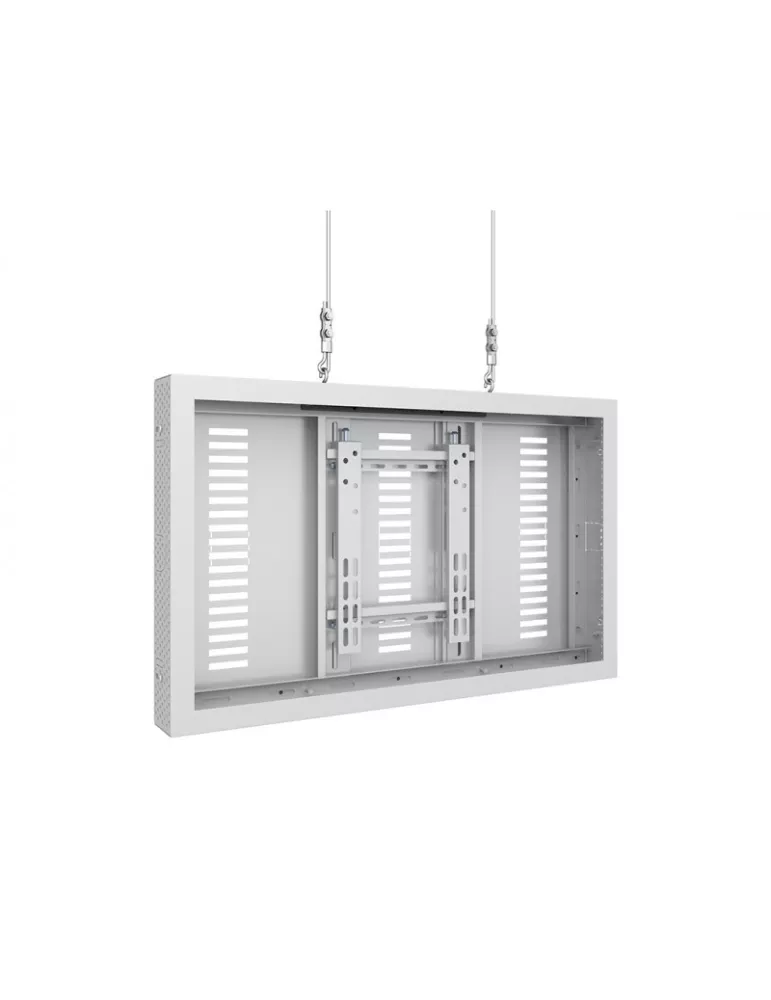 MULTIBRACKETS 3663 Caisson avec elingues Multibrackets Enclosure Wire Small White - écran 32" VESA Max 400x400