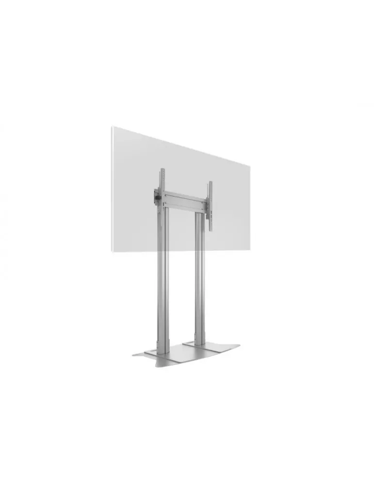 MULTIBRACKETS 2555 Support sol Multibrackets Public Display Sitand 180 Dual Pllar Floorbase Silver- écran 70"-110" VESA Max 800