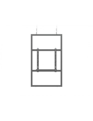 MULTIBRACKETS 3946 Doppeltes Gehäuse mit Schlingen Multibrackets Enclosure 50  Wire Medium B2B Black - VESA Max 600x400 MULTIB