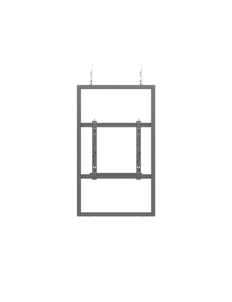 MULTIBRACKETS 3946 Caisson double avec élingues Multibrackets Enclosure 50  Wire Medium B2B Black - VESA Max 600x400 MULTIBRAC
