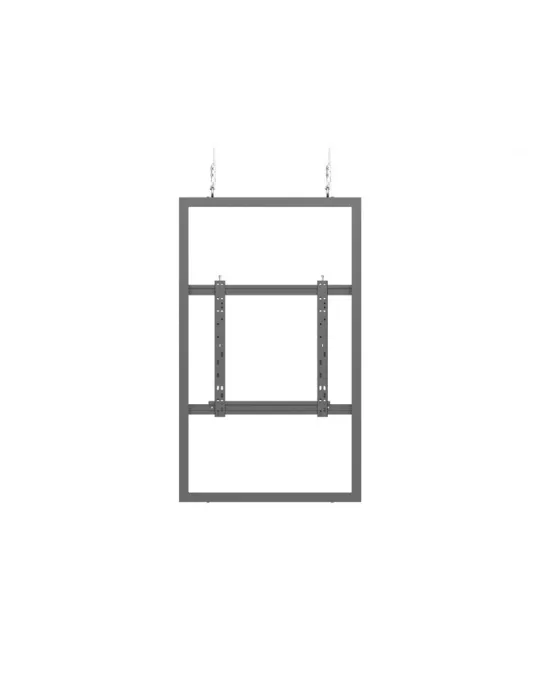 MULTIBRACKETS 3946 Caisson double avec élingues Multibrackets Enclosure 50  Wire Medium B2B Black - VESA Max 600x400 MULTIBRAC