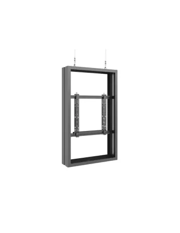 MULTIBRACKETS 3946 Caisson double avec élingues Multibrackets Enclosure 50  Wire Medium B2B Black - VESA Max 600x400 MULTIBRAC 2