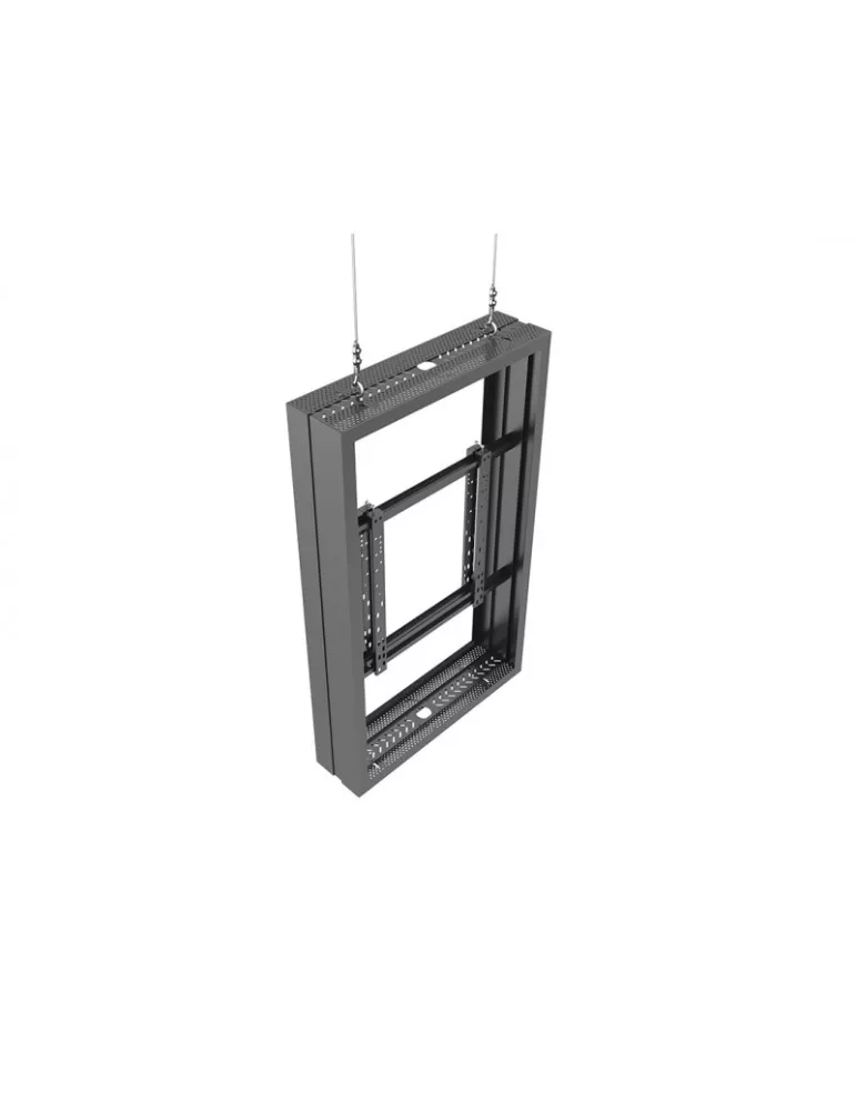 MULTIBRACKETS 3946 Caisson double avec élingues Multibrackets Enclosure 50  Wire Medium B2B Black - VESA Max 600x400 MULTIBRAC