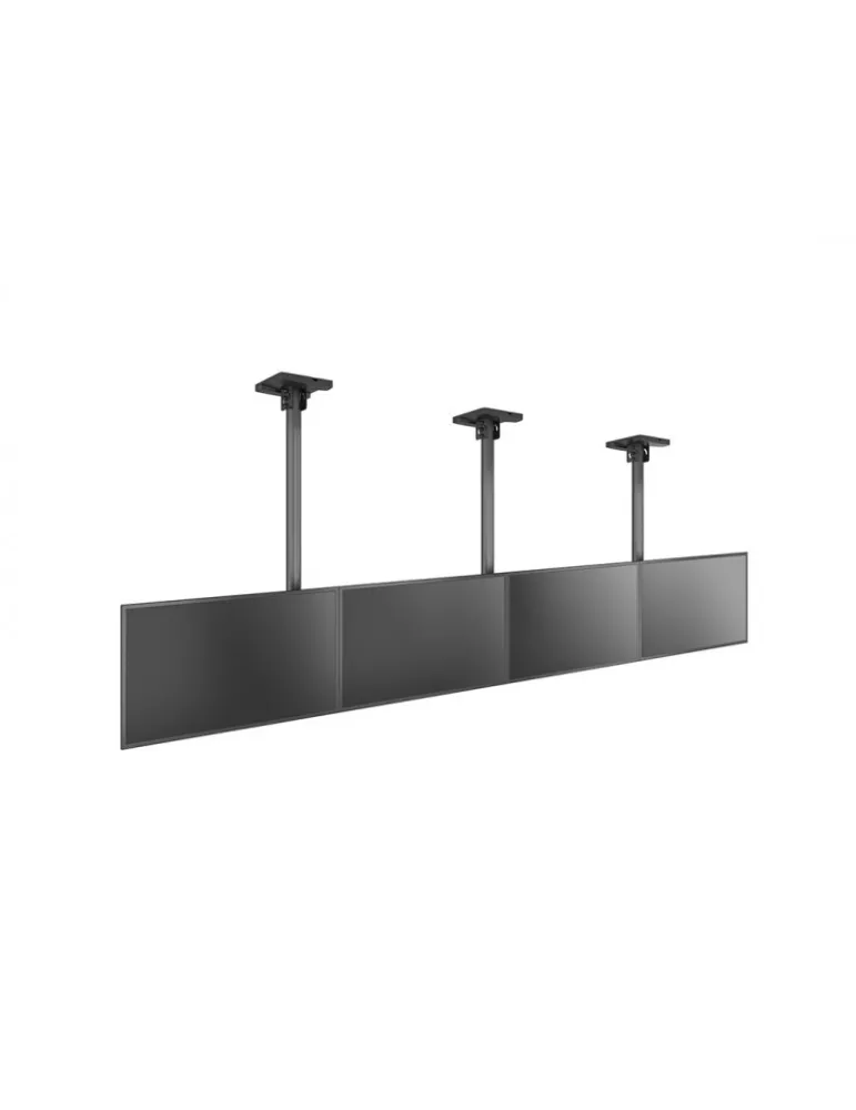 MULTIBRACKETS 6466 Support plafond Multibrackets Menu Board Mount Pro MBC4X1U - 4 écrans 32"-50" VESA Max 300x300