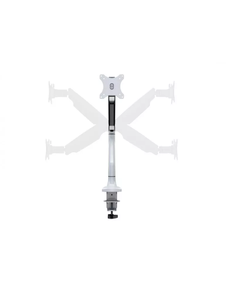MULTIBRACKETS 7079 Support de table articulé Multibrackets Deskmount Gas Spring Single White - écran de 15" - 30" VESA Max 100x