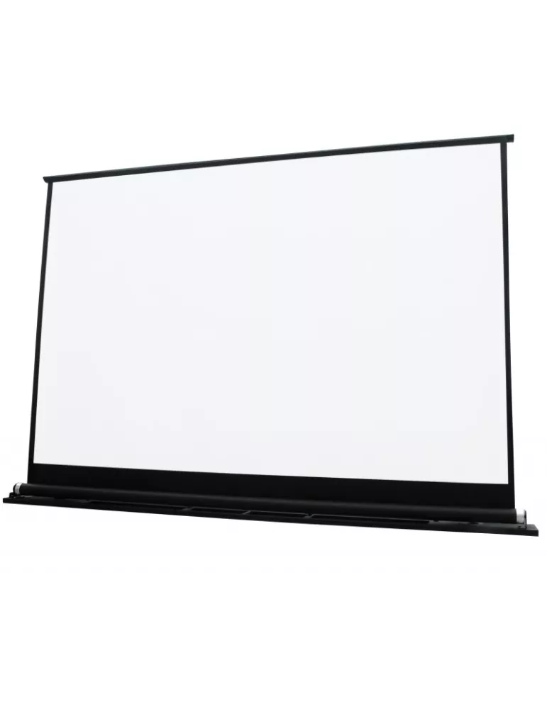 OSF N264929 Pantalla de suelo motorizada FenixScreen 480x270 16 9 con bordes negros OSF LUXN264929 | MusicGoodDeal