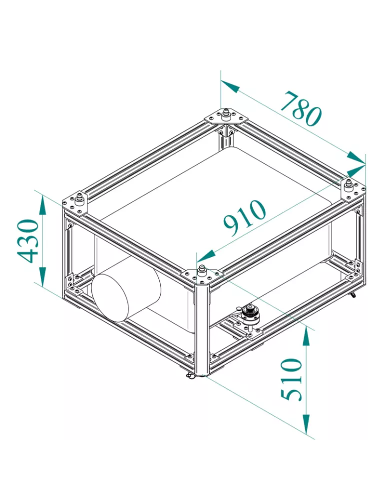 EUROMET 18855 UNIKA videoprojector cradle for VIVITEK DU9800ZBK videoprojector EUROMET EUR18855 | MusicGoodDeal