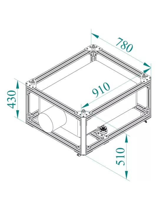 EUROMET 18855 UNIKA Beamer-Halterung für VIVITEK DU9800ZBK Videoprojektor EUROMET EUR18855 | MusicGoodDeal
