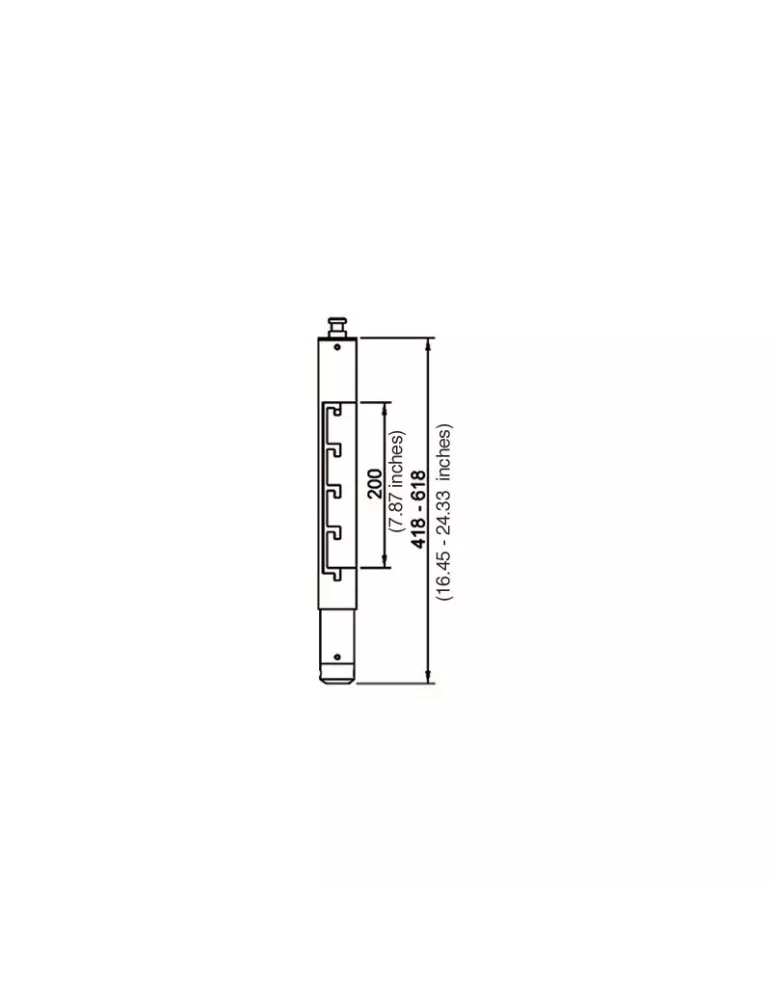 EUROMET 09263 Cable alargador 40-60cm Negro EUROMET EUR09263 | MusicGoodDeal